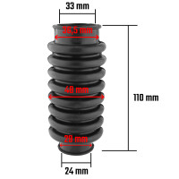 Cuff of front telescopes ČZ 150 C