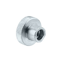Brake cable nut M6 round - zinc