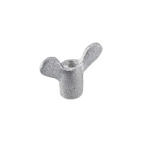 Cable nut M6 - wing - aluminum