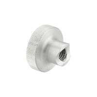 Front brake cable nut M6 aluminum