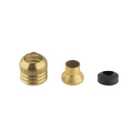 Ignition bushing nut 125 / 150B, T, C - brass