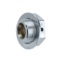 Nuts for front shock absorbers Jawa 350 type 634, Cailf. - chrome