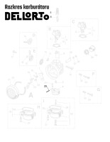 Dellorto Babetta carburetor float shaft