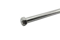 Front wheel axle Pioneer 21, 23 zinc