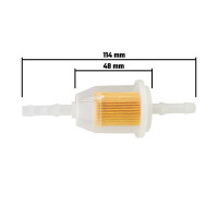 Large paper fuel filter