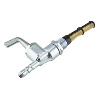 Fuel tap M14x1.5 - import - long lever
