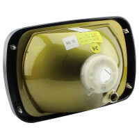 Jawa 350/640 headlight reflector with frame