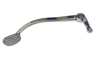 Rear brake pedal Pérák - chrome