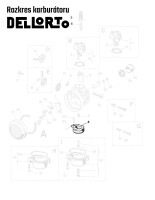 Dellorto Babetta carburetor float
