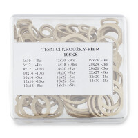 Set of fiber pads - small 105 pcs.