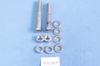 Set of screws for the entire motorcycle ČZ 125T - polished stainless steel