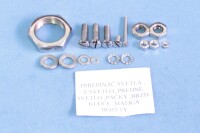 Jawa 250 complete motorcycle bolt set Kyvačka-polished stainless steel