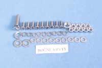 Jawa 250 complete motorcycle bolt set Kyvačka-polished stainless steel