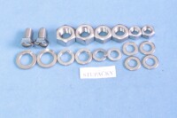 Jawa 250 complete motorcycle bolt set Kyvačka-polished stainless steel