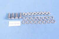 Jawa 250 complete motorcycle bolt set Kyvačka-polished stainless steel
