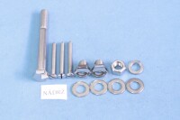 Jawa 250 complete motorcycle bolt set Kyvačka-polished stainless steel