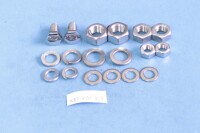 Set of screws for the entire motorcycle Jawa 250 Panelka - polished stainless steel