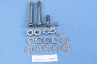 Set of screws for the entire motorcycle Jawa 250 Panelka - polished stainless steel