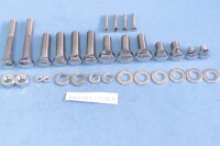 Set of screws complete motorcycle Jawa 350 Pérák - Communist-polished stainless steel