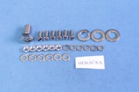 Jawa 350 Jawa 350 complete motorcycle bolt set Kyvačka-polished stainless steel