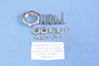 Jawa 350 Jawa 350 complete motorcycle bolt set Kyvačka-polished stainless steel