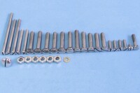 Jawa 350 Jawa 350 complete motorcycle bolt set Kyvačka-polished stainless steel
