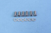 Jawa 350 Jawa 350 complete motorcycle bolt set Kyvačka-polished stainless steel