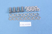 Jawa 350 Jawa 350 complete motorcycle bolt set Kyvačka-polished stainless steel