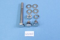 Jawa 350 Jawa 350 complete bolt set Panelka-polished stainless steel