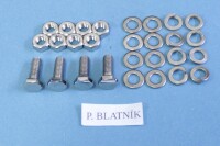 Jawa 350 Jawa 350 complete bolt set Panelka-polished stainless steel