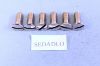Set of screws for the entire motorcycle Pionýr 550 - polished stainless steel