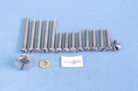 Set of screws for the entire motorcycle S11 - polished stainless steel