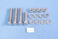 Set of screws for the entire motorcycle S11 - polished stainless steel