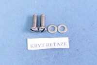 Set of screws for the entire motorcycle S11 - polished stainless steel