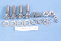 Set of screws for the entire motorcycle S22 - polished stainless steel