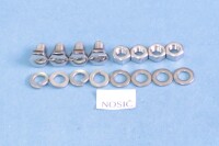 Set of screws for the entire motorcycle S22 - polished stainless steel