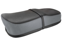 Saddle ČZ scooter 501, 502 - black-gray