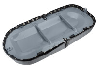 Saddle ČZ scooter 501, 502 - black-gray