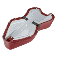 Guitar saddle Jawa/ČZ - black - red