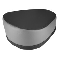 Saddle Pionýr 550 black - gray leatherette DOLARO