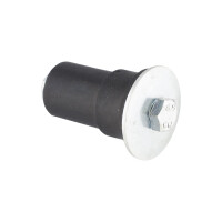 Jawa 350/640 rear tank silencer