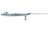 Rear wheel shield Pioneer 550 - zinc