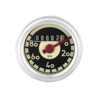Tachometer Pionýr 555, Stadion S22 - aluminum frame - shaped