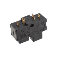 Dual button for horn and high beam