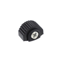 Turn signal switch control button