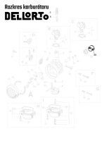 Dellorto Babetta PVC carburetor intake insert