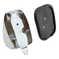 Rear light Swingarm sheet metal - chrome