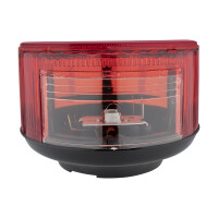Rear light round red Simson, MZ - complete