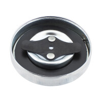 Simson tank cap - chrome - import