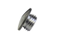 Oil filler plug - aluminum